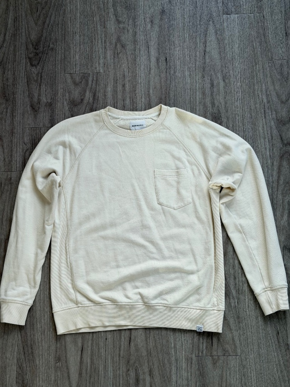 Norse Projects Ketel Dry Cotton pocket crewneck sweater